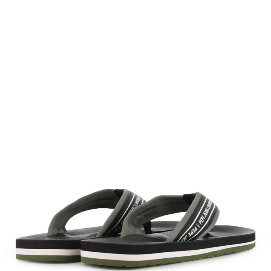 PEPE JEANS - Ανδρικές σαγιονάρες MIAMI STREET PMS90121 (999) Black