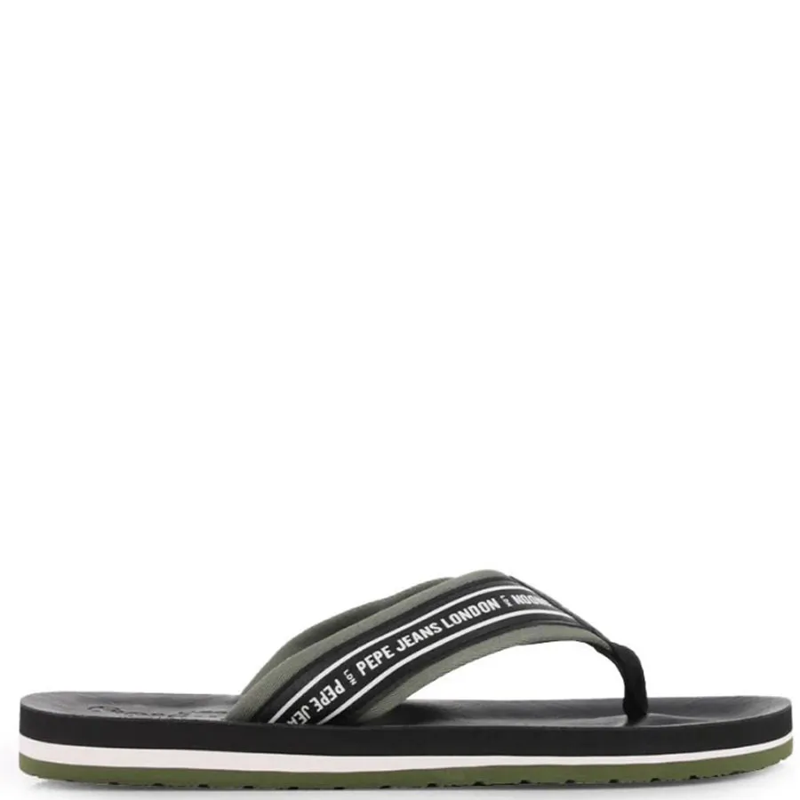 PEPE JEANS - Ανδρικές σαγιονάρες MIAMI STREET PMS90121 (999) Black