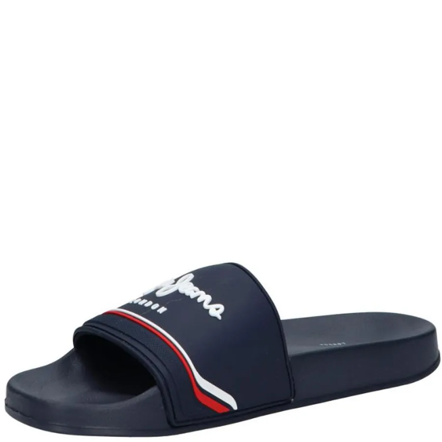 PEPE JEANS - Ανδρικές παντόφλες SLIDER ORIGIN M PMS70160 (595) Navy