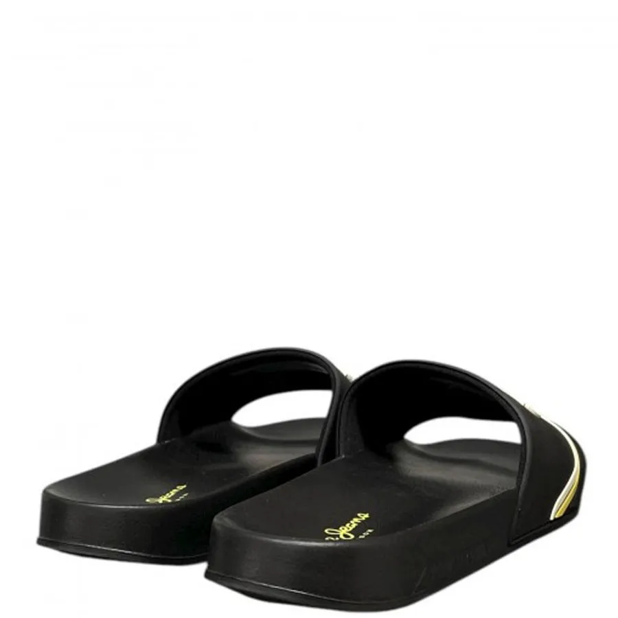 PEPE JEANS - Ανδρικές παντόφλες SLIDER ORIGIN M PMS70160 (999) Black