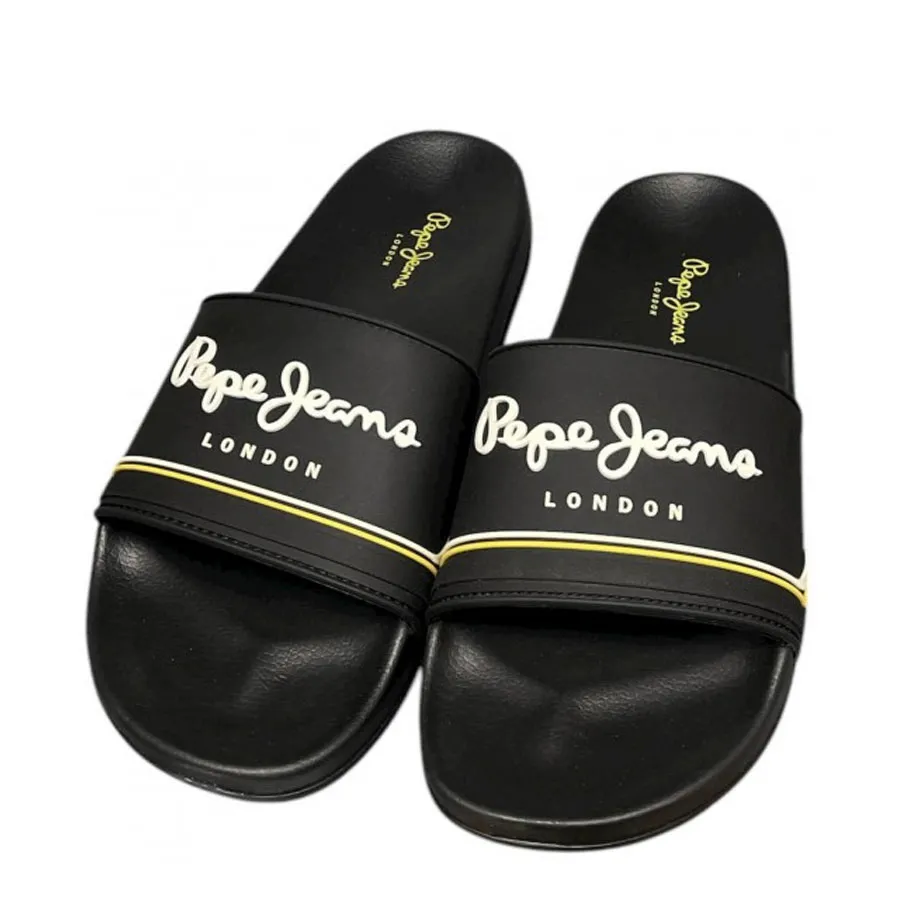 PEPE JEANS - Ανδρικές παντόφλες SLIDER ORIGIN M PMS70160 (999) Black