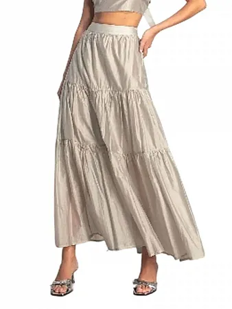 MOUTAKI - Γυναικείο φούστα 25.02.20 Stone