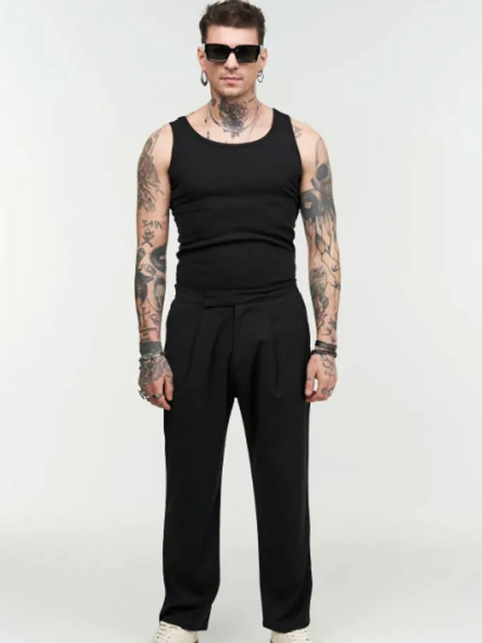 STEFAN - Ανδρικό παντελόνι Neon Project Trousers 6012 Μαύρο