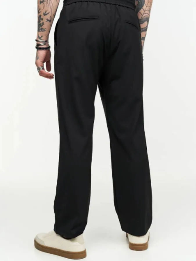 STEFAN - Ανδρικό παντελόνι Neon Project Trousers 6012 Μαύρο