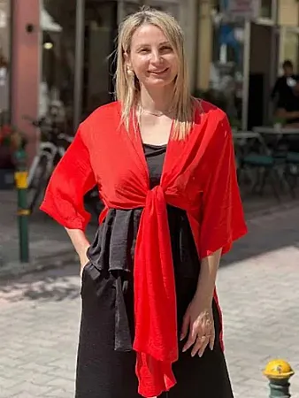 MOUTAKI - Γυναικείο κιμονό 25.06.22 Watermelon