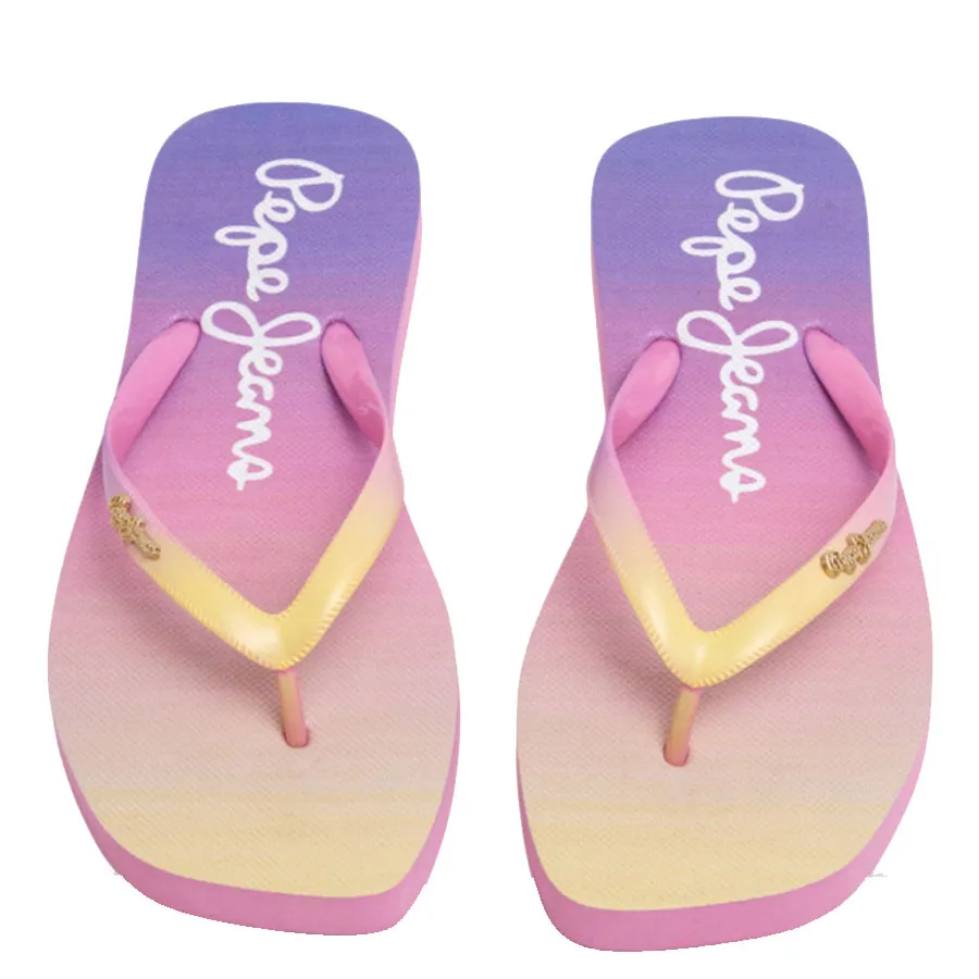 PEPE JEANS - Γυναικείες σαγιονάρες RAVE COLORS PLS70162 (037) Cornish Yellow