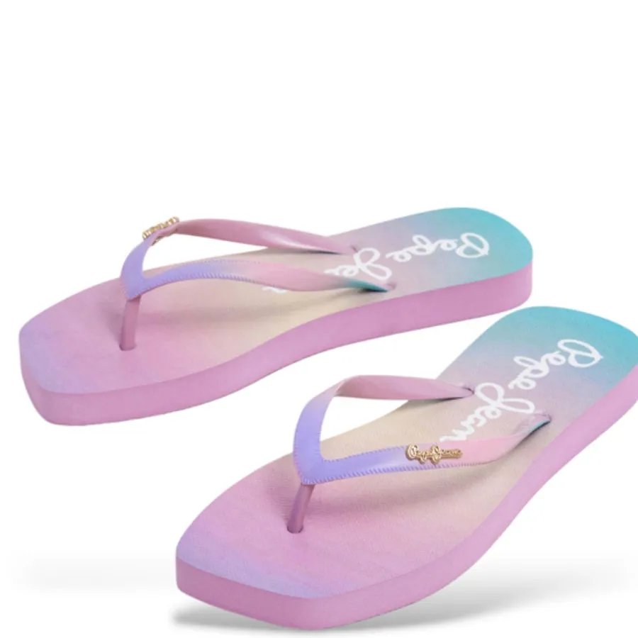 PEPE JEANS - Γυναικείες σαγιονάρες RAVE COLORS PLS70162 (422) Orchid Purple