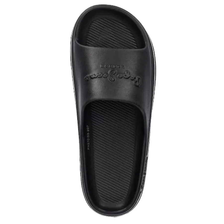 PEPE JEANS - Ανδρικές παντόφλες BEACH SLIDE M PMS70159 (997) Factory Black