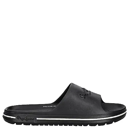 PEPE JEANS - Ανδρικές παντόφλες BEACH SLIDE M PMS70159 (997) Factory Black