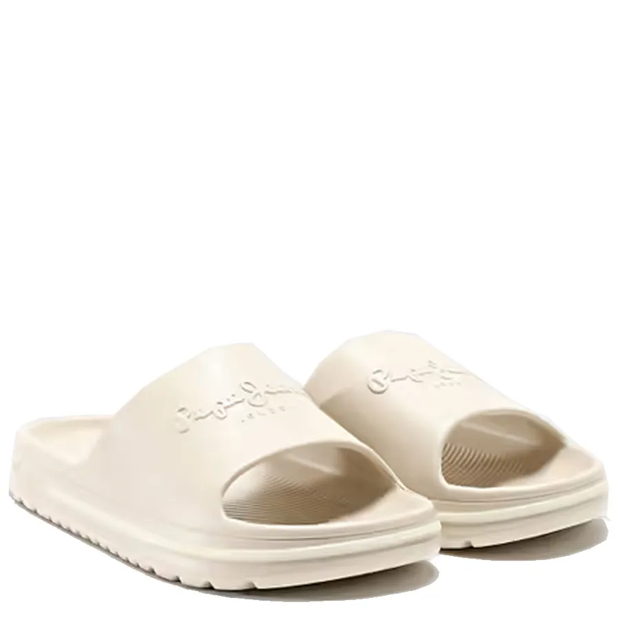 PEPE JEANS - Ανδρικές παντόφλες BEACH SLIDE M PMS70159 (804) Ivory White