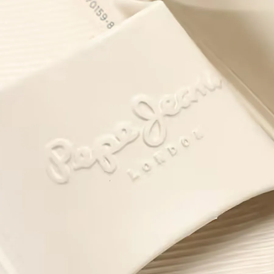 PEPE JEANS - Ανδρικές παντόφλες BEACH SLIDE M PMS70159 (804) Ivory White