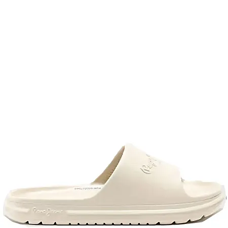 PEPE JEANS - Ανδρικές παντόφλες BEACH SLIDE M PMS70159 (804) Ivory White