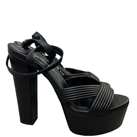 SANTE - Γυναικεία πέδιλα 21-256 Μαύρο