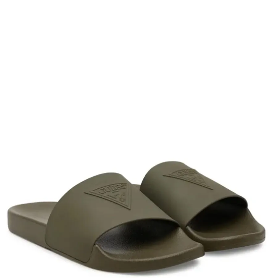 GUESS - Ανδρικές παντόφλες FMJTOTELE19-GREEN Πράσινο