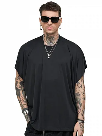 STEFAN - Ανδρικό T-shirt Ionian 3514 Μαύρο