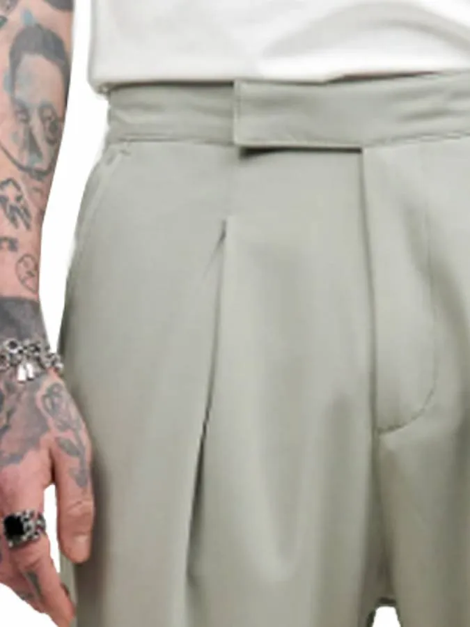 STEFAN - Ανδρικό παντελόνι 6012 Light Green