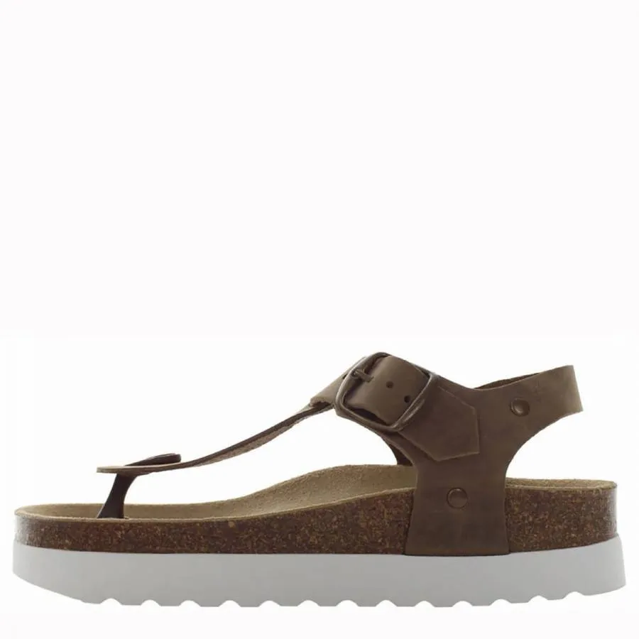 LUMBERJACK - Γυναικείο Σανδάλι Sofia SWG7906-003 D05-CE002 DK Brown