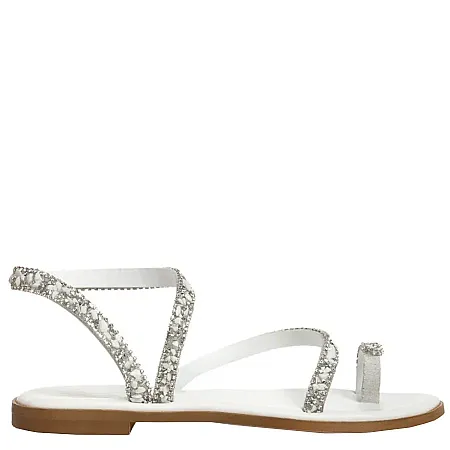 SANTE - Γυναικεία πέδιλα με ιδιαίτερα άνετη φόρμα 25-405-09 Λευκό