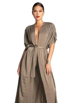 MOUTAKI - Γυναικείο κιμονό 25.06.28 Χακί