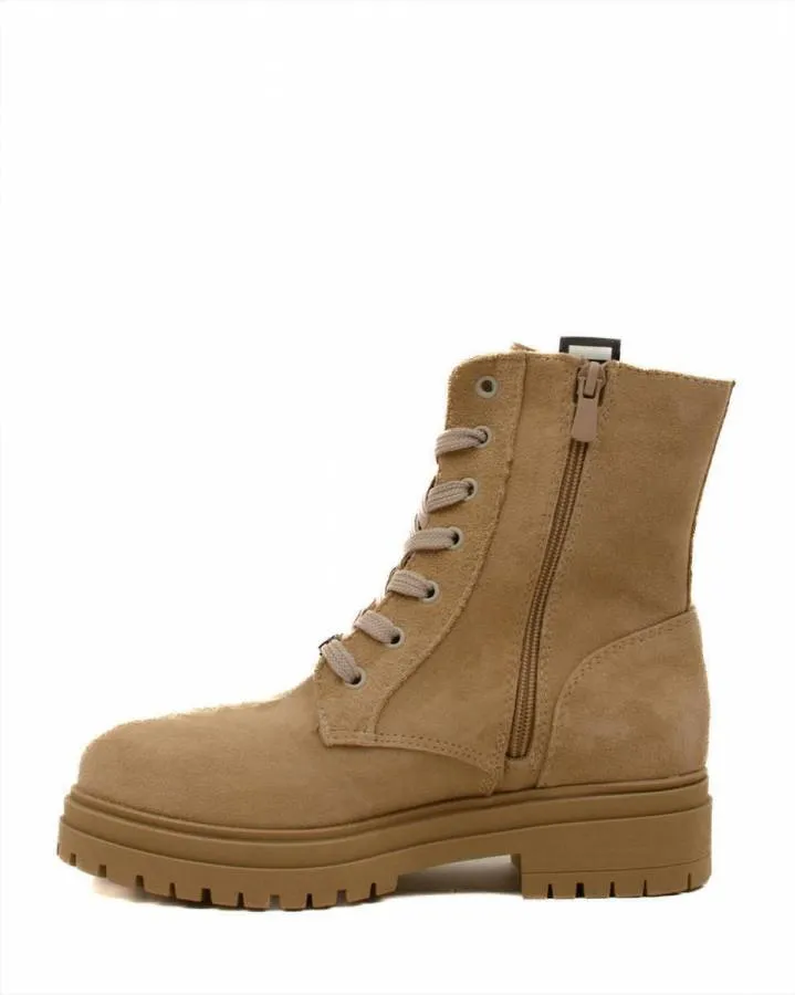 SANTE - Γυναικεία Αρβυλάκια Suede 22-418-63 Καμηλό