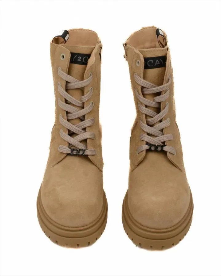 SANTE - Γυναικεία Αρβυλάκια Suede 22-418-63 Καμηλό