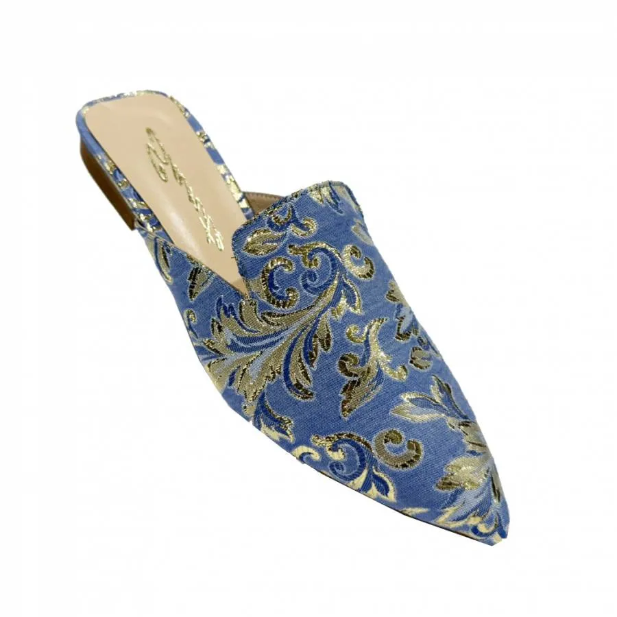 SANTE - Γυναικεία παντόφλα Flat 20-130 Μπλέ