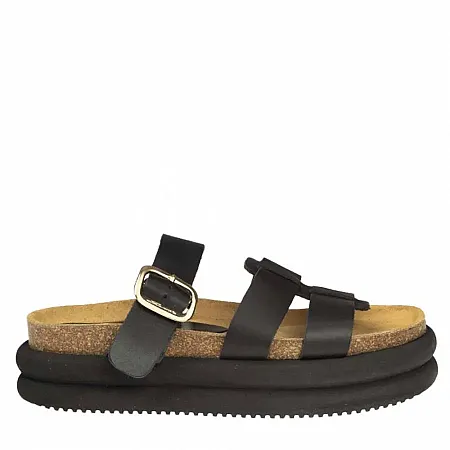 SANTE - Γυναικείες παντόφλες 24-435-01 Black