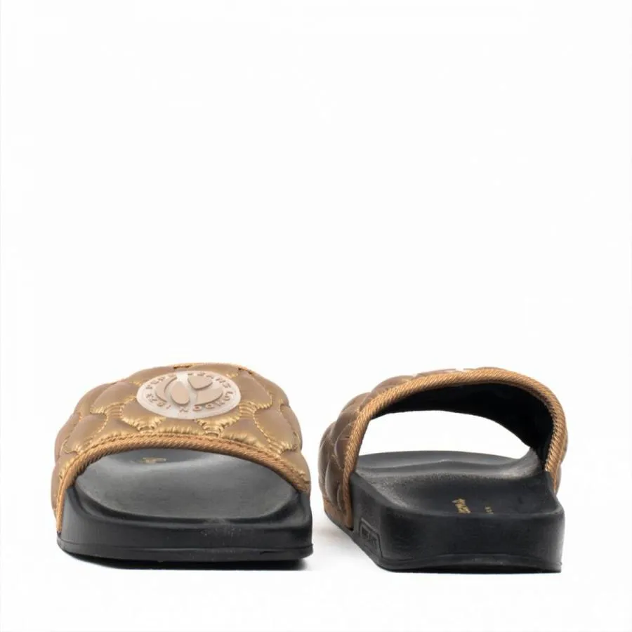 PEPE JEANS - Γυναικεία παντόφλα PLS70105 (038) Gold