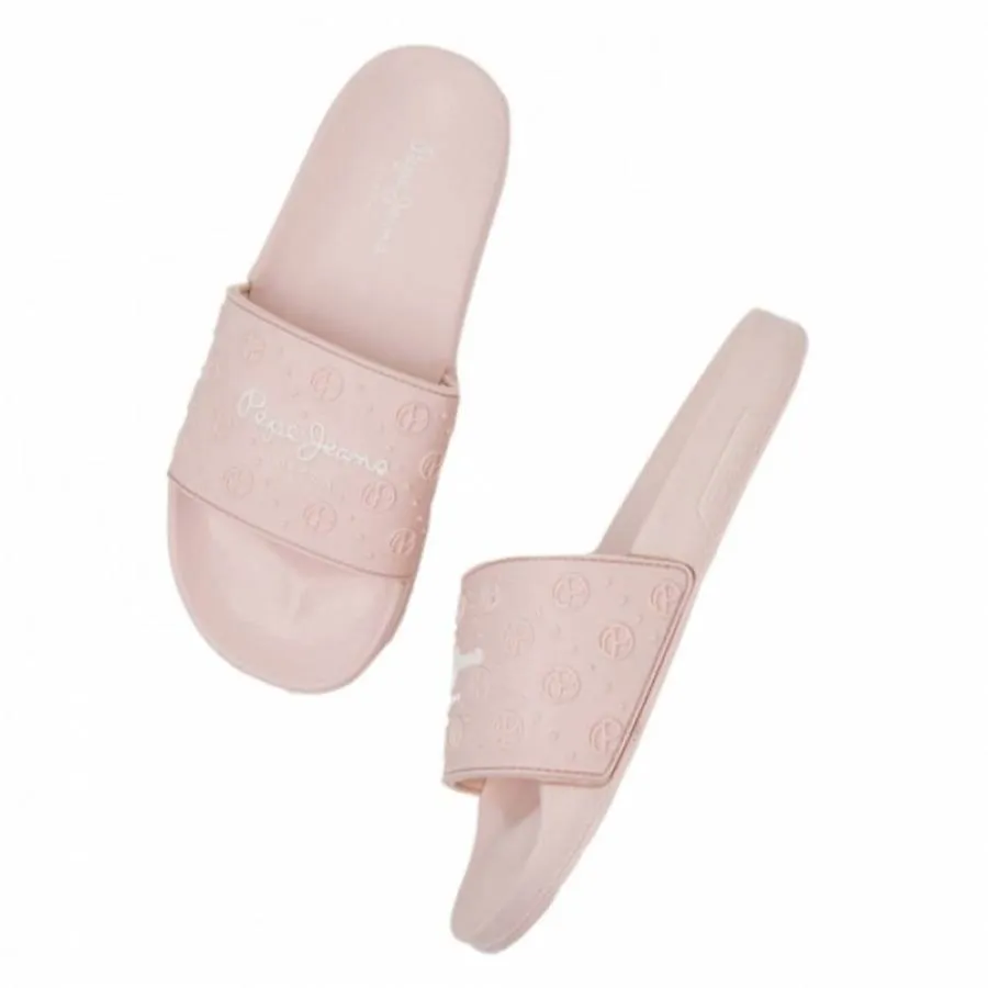 PEPE JEANS - Γυναικεία Παντόφλα Plain PLS70126 (315) Light Pink