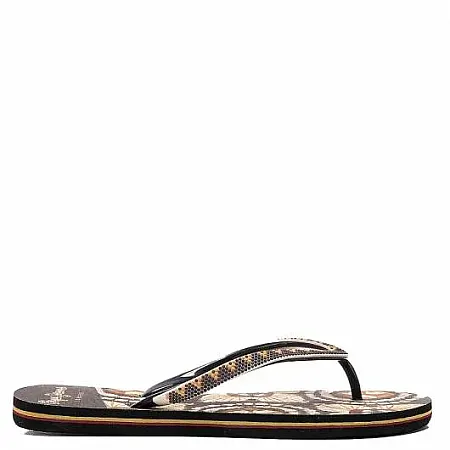 PEPE JEANS - Γυναικείες σαγιονάρες RAKE DANI BEDRUCKTE FLIP-FLOPS PLS70075 (961) GRAPHITE