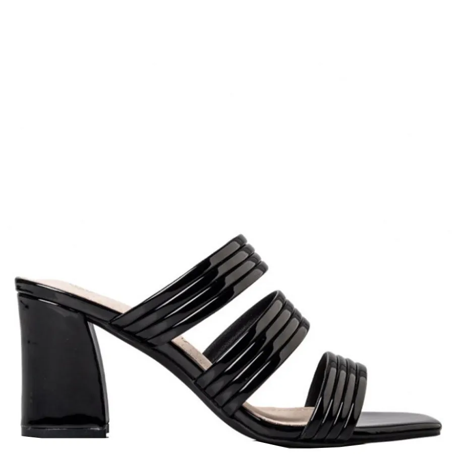 SANTE - Γυναικεία mules 20-190 Μαύρο