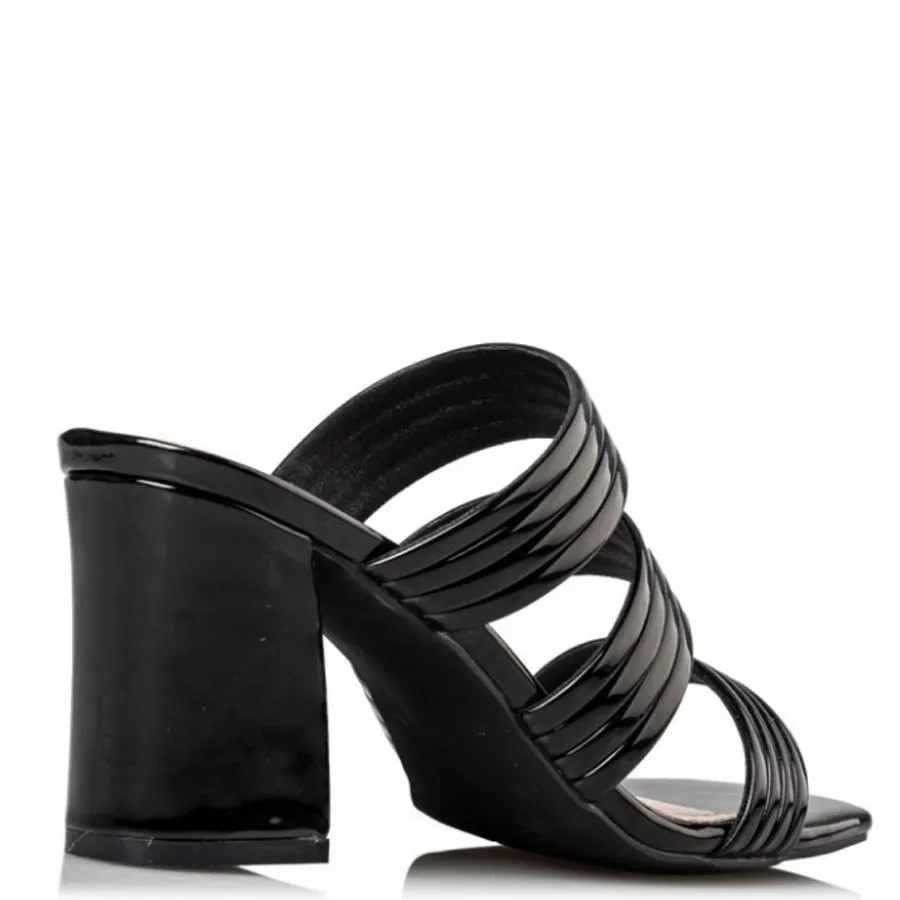 SANTE - Γυναικεία mules 20-190 Μαύρο