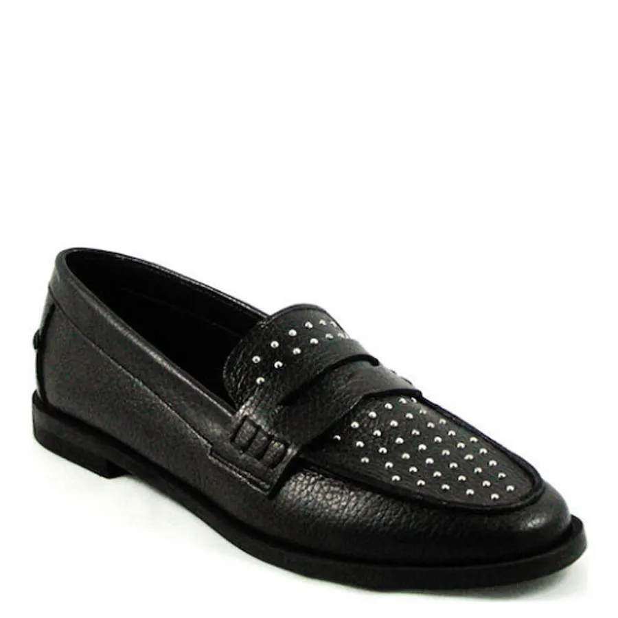 SANTE - Γυναικεία μοκασίνια 24-119-01 Μαύρο