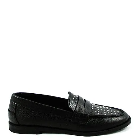 SANTE - Γυναικεία μοκασίνια 24-119-01 Μαύρο