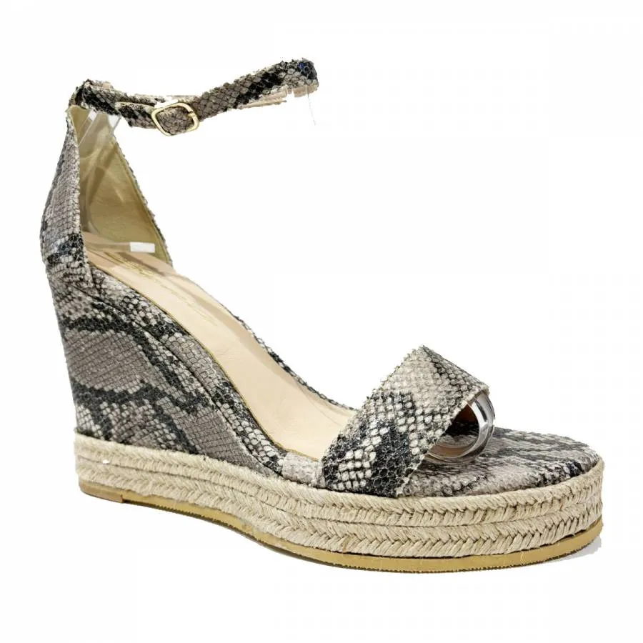 SANTE - Γυναικείες πλατφόρμες 19-147 Μπέζ φίδι