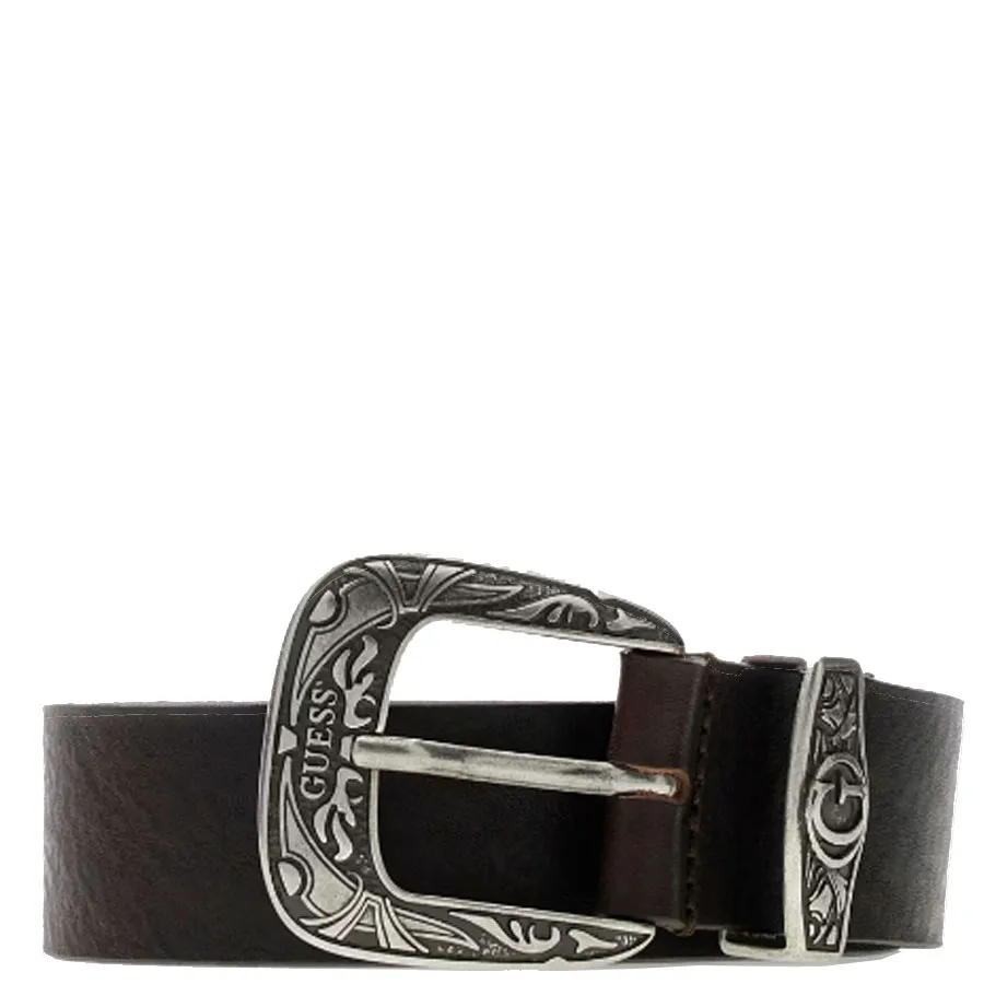 GUESS - Ανδρική ζώνη BM7830P5335-BRO