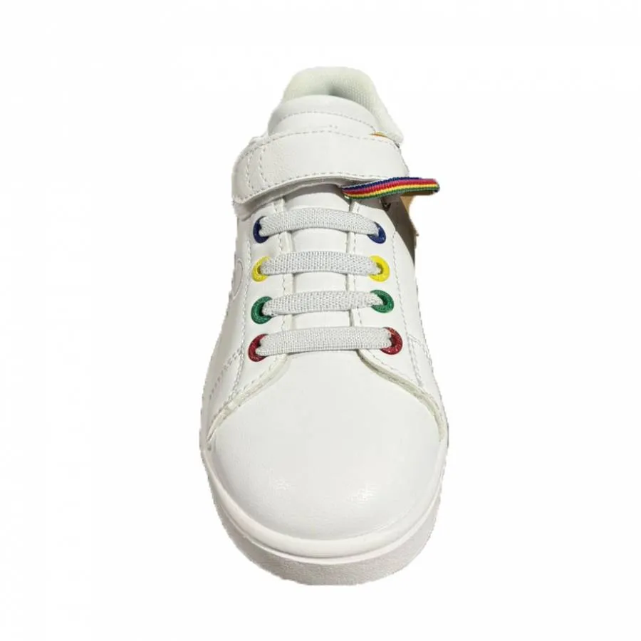 BENETTON - Παιδικά sneakers PENN MULTIRINGS BTK2144005 White/Royal 1030