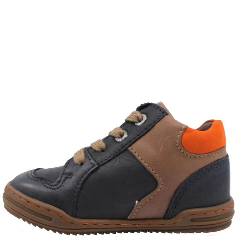 KICKERS - Παιδικά μποτάκια JOUJOU 572131-10-91 MARRON MARINE