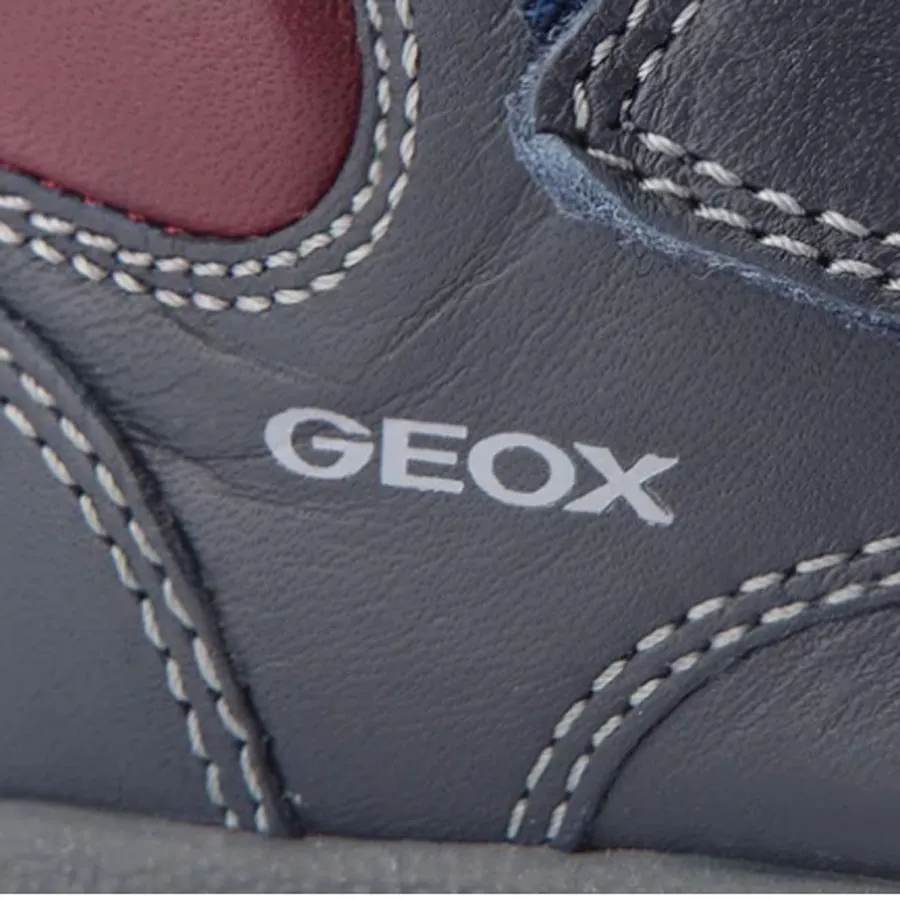GEOX - Παιδικά μποτάκια B N.BALU' B. B B840PB-00085 C4335 Navy/Bordeaux