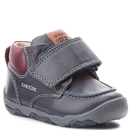GEOX - Παιδικά μποτάκια B N.BALU' B. B B840PB-00085 C4335 Navy/Bordeaux