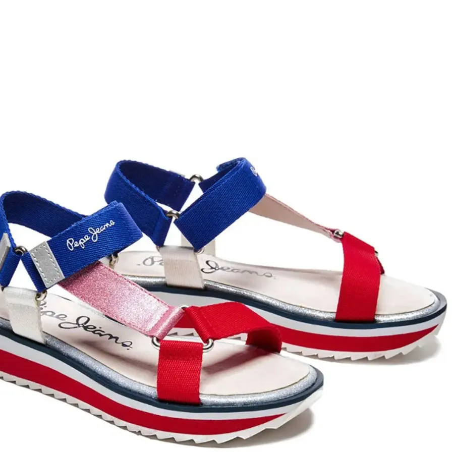 PEPE JEANS - Παιδικά πέδιλα ALEXA TREK PGS90158 (255) Red