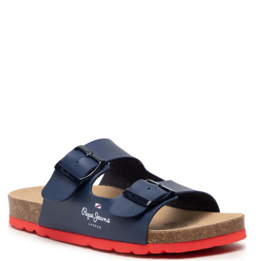 PEPE JEANS - Παιδικές παντόφλες BIO CORP BOY PBS90051 (595) Navy