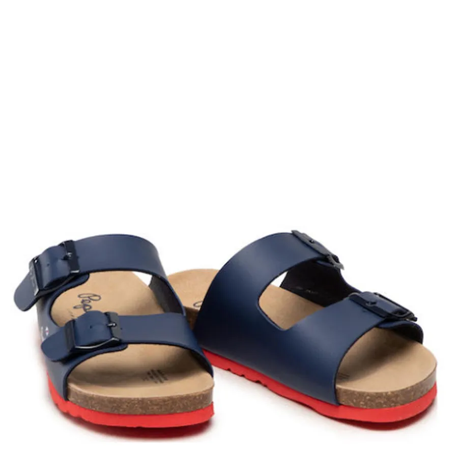 PEPE JEANS - Παιδικές παντόφλες BIO CORP BOY PBS90051 (595) Navy