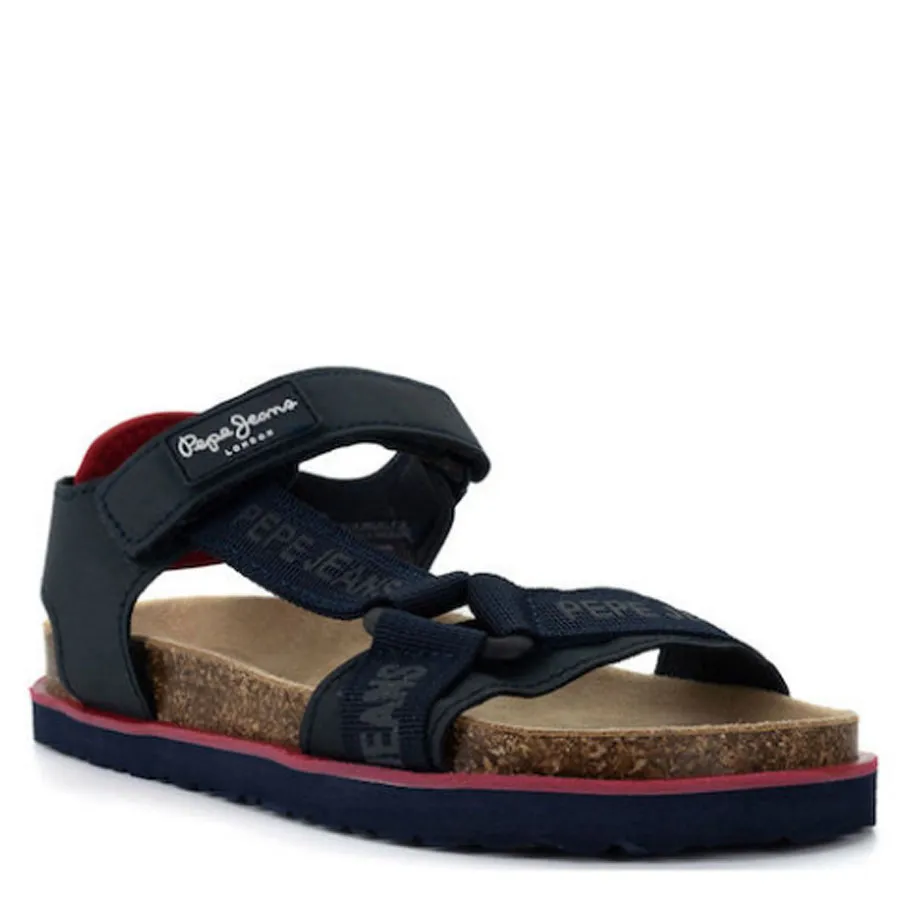 PEPE JEANS - Παιδικά πέδιλα BERLIN BOY MONDAY PBS90057 (595) Navy