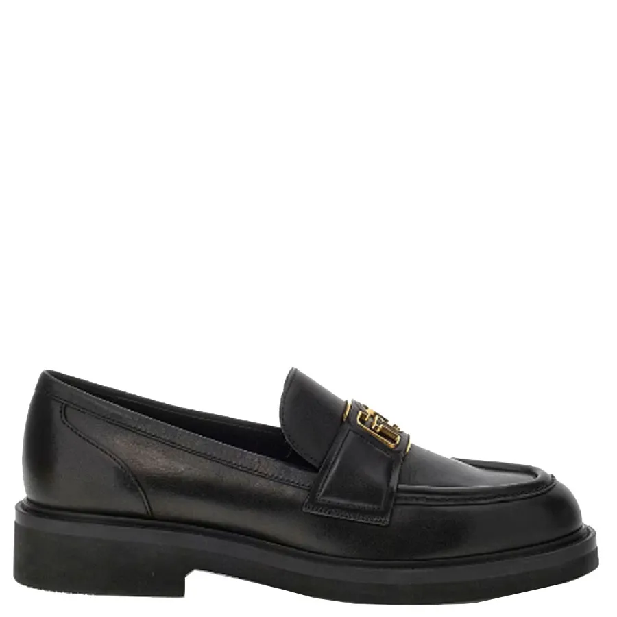 GUESS - Γυναικεία μοκασίνια FLPSHULEA14-BLACK Μαύρο