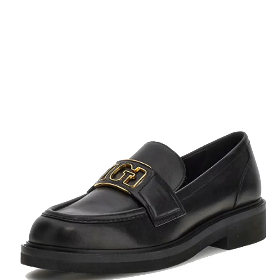 GUESS - Γυναικεία μοκασίνια FLPSHULEA14-BLACK Μαύρο