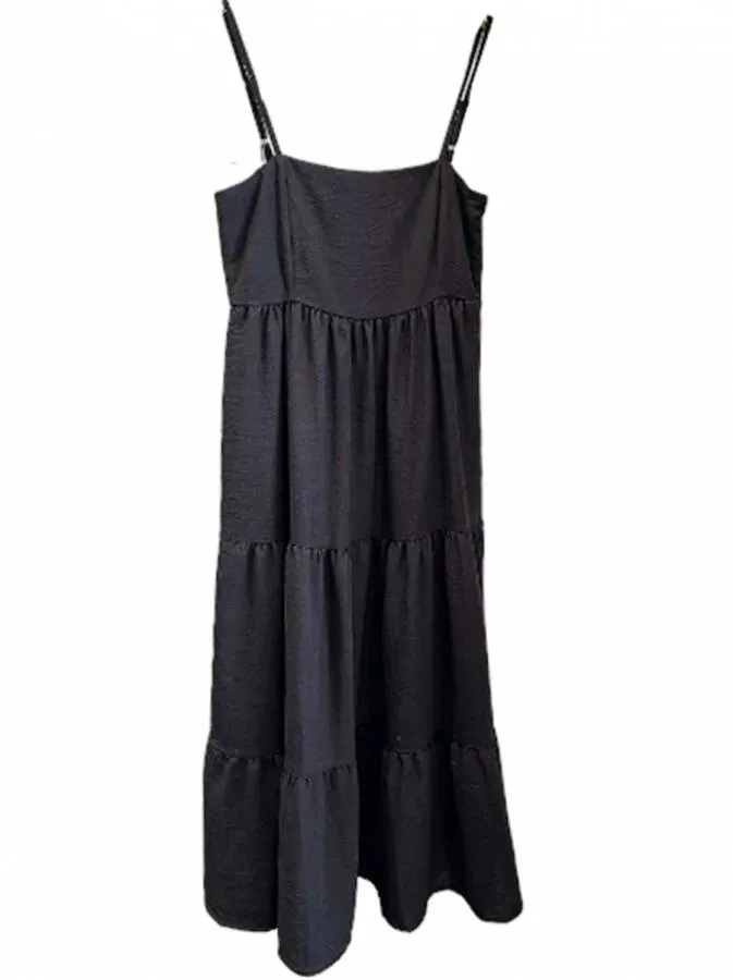 No Stress - Γυναικείο φόρεμα 10598 Μαύρο