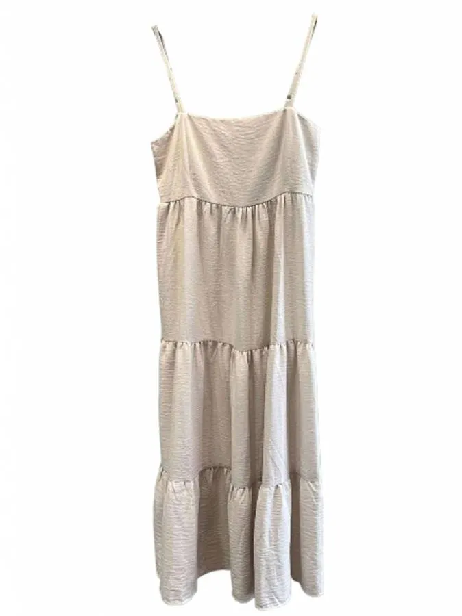 No Stress - Γυναικείο φόρεμα 10598 Εκρού