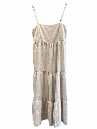 No Stress - Γυναικείο φόρεμα 10598 Εκρού