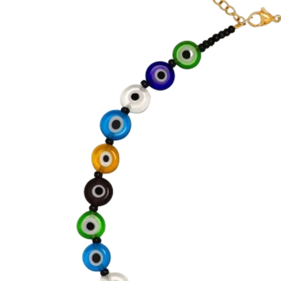 ALMYNOMA - Γυναικείο κολιέ CHROMATA Multi